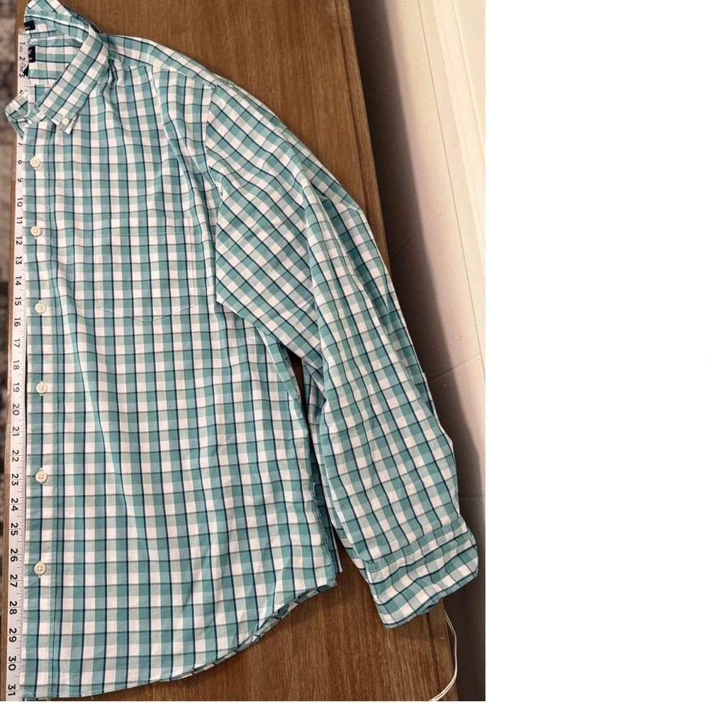 J.‎ Crew XXL Slim Untucked Performance Button Down Shirt Mens Checkered